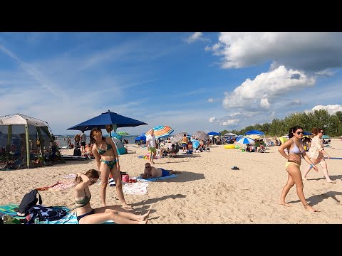 Wasaga Beach Walking Tour - ONTARIO, CANADA 4K