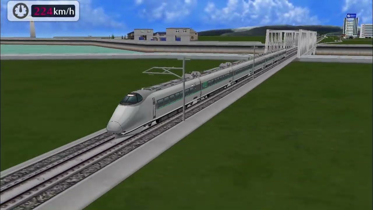 鉄道パークz 新幹線400系走行動画(BGMあり)
