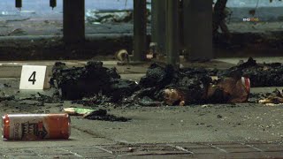 Downtown LA: LAFD Arson investigators investigate a horrific crime after an attempted 187 by fire.