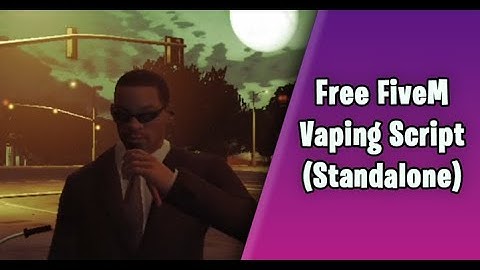 Free FiveM Vaping Script 2023 - Silvape - FiveM Script Spotlight