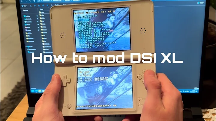How to mod your Nintendo DSI XL in 2025!