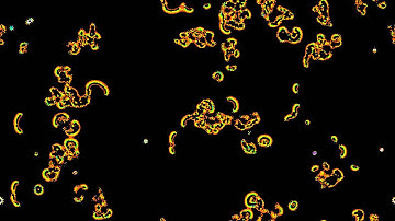 [1080p, 60fps] Cellular Automaton with long, stable wave-gliders