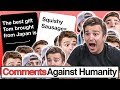 Nerds Eating Contest! | Comments Against Humanity with Tom, Tom, Tom, and Tom