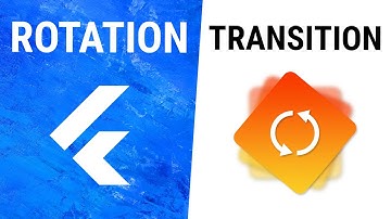 Flutter RotationTransition Widget