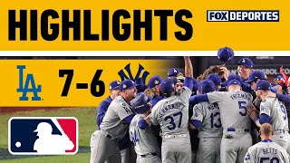 Thumbnail for 😎🏆 DODGERS GANAN SERIE MUNDIAL 2024 | Los Angeles Dodgers 7-6 New York Yankees | HIGHLIGHTS | MLB