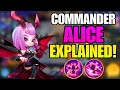 New Alice Commander EXPLAINED! in Magic Chess Go Go