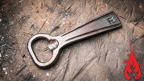 Blacksmithing - Forging a bottle opener