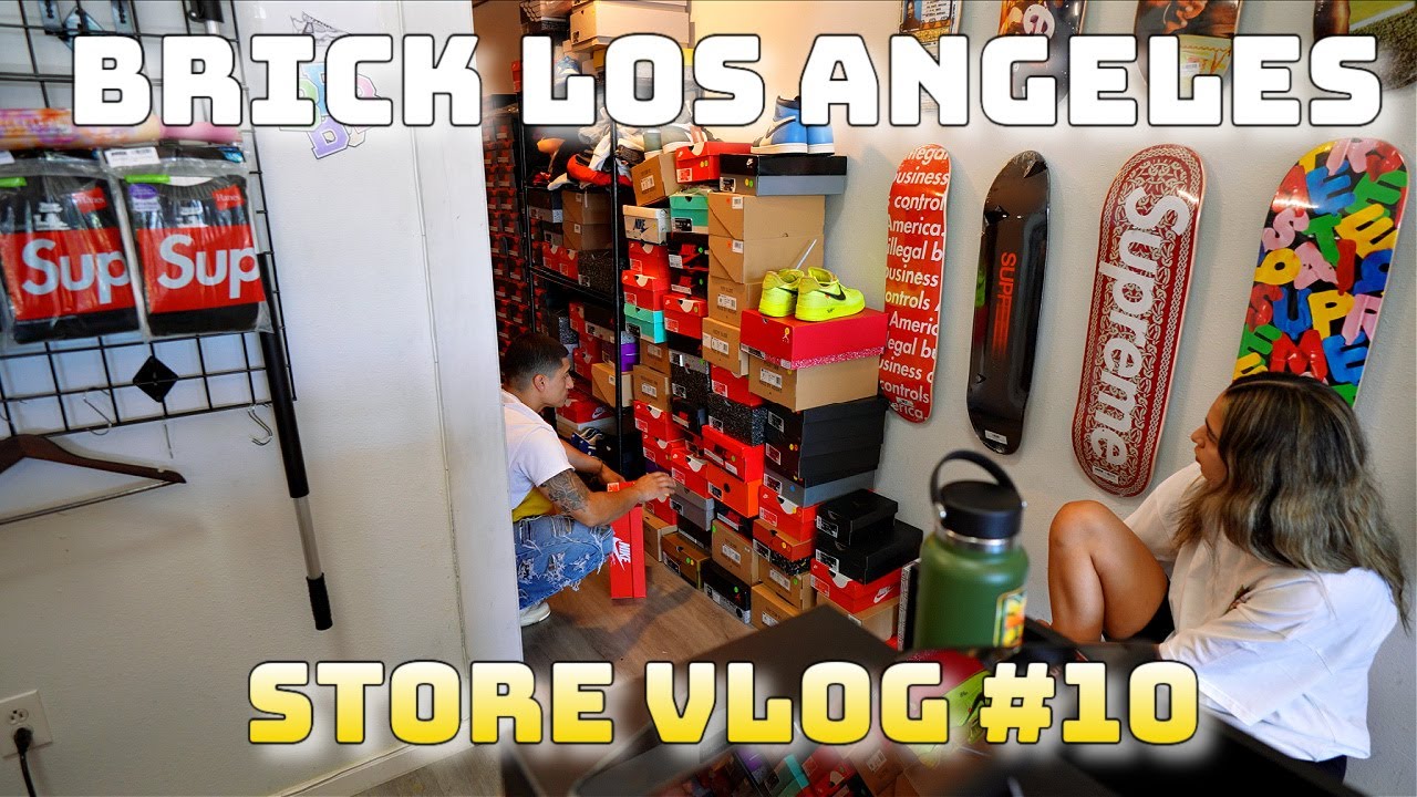 Brick Los Angeles Store Vlog 10 (4TH OF JULY, CASHOUTS, ONE YEAR