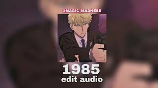 1985- Bo Burnham Edit Audio