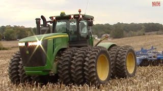 JOHN DEERE 9460R Tractor Working on Tillage