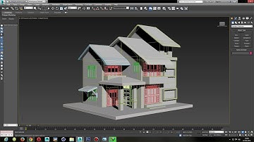 3ds Max Poly House Modeling Part 2
