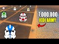 Every clone legion order 66 vs 7000000 jedi knights uebs 2 star wars mod