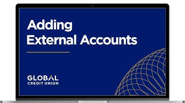 Bill Pay: Adding External Accounts
