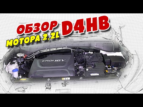 Почему Я купил дизельного корейца, 4 серия.  Обзор мотора 2,2L D4HB