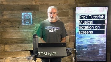 Musical Notation in ProPresenter 7: Pros and Cons