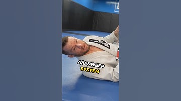 Try this A/B SWEEP SYSTEM from Half Guard 🙏 #bjj #jiujitsu #brazilianjiujitsu #grappling