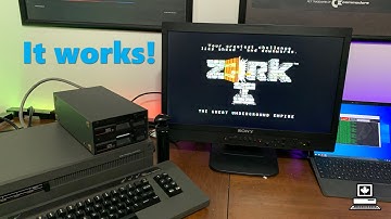 NABU Personal computer floppy drive can boot CP/M and run Zork.