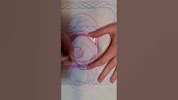 Chaos Theory Massive Spirograph system #art  #spirograph #math Don