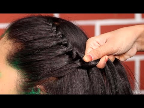 How to : Basic French Braid | French Flat Hairstyle | Easy Hairstyle For  Long Hair | Hairstyle - YouTube