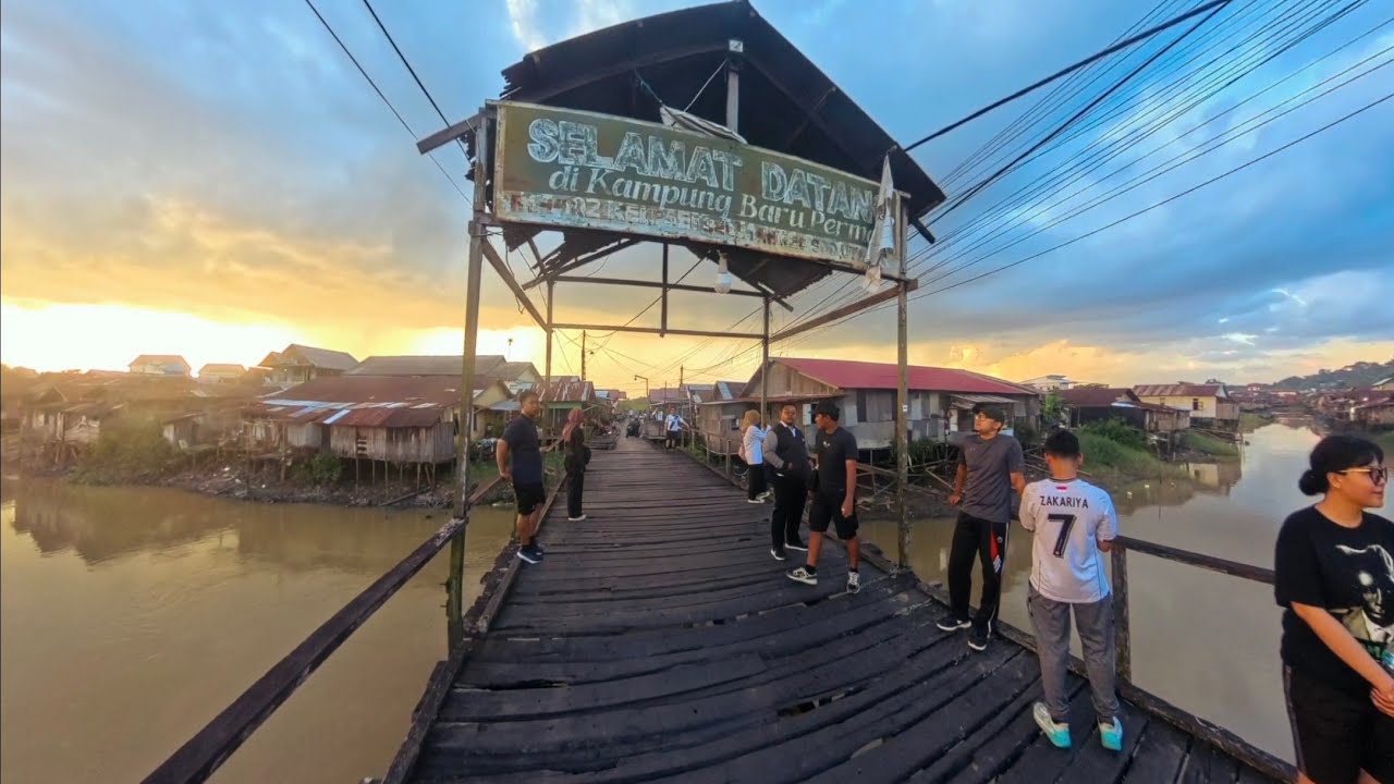 Perkampungan Di Samarinda | Kampung Baru Di  Sekitar Sungai Karang Mumus | Langkah Demi Langkah 