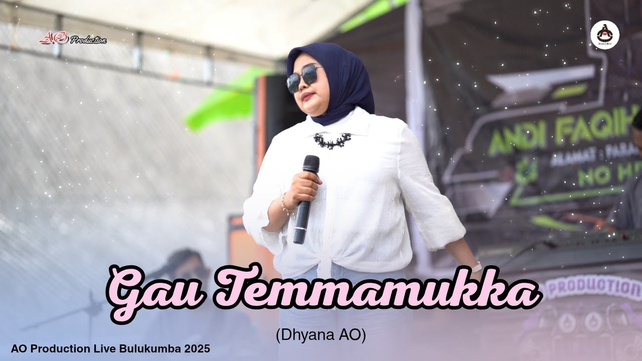 GAU TEMMAMUKKA X DHYANA AO X AO PRODUCTION LIVE PAMANGKULU BULUKUMBA 2025 X SIMUNGIL AUDIO