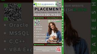 Best SQL PLSQL coaching institutes in Ganapavaram | Gopalapuram | Bhimadole  | Palakollu KPHB
