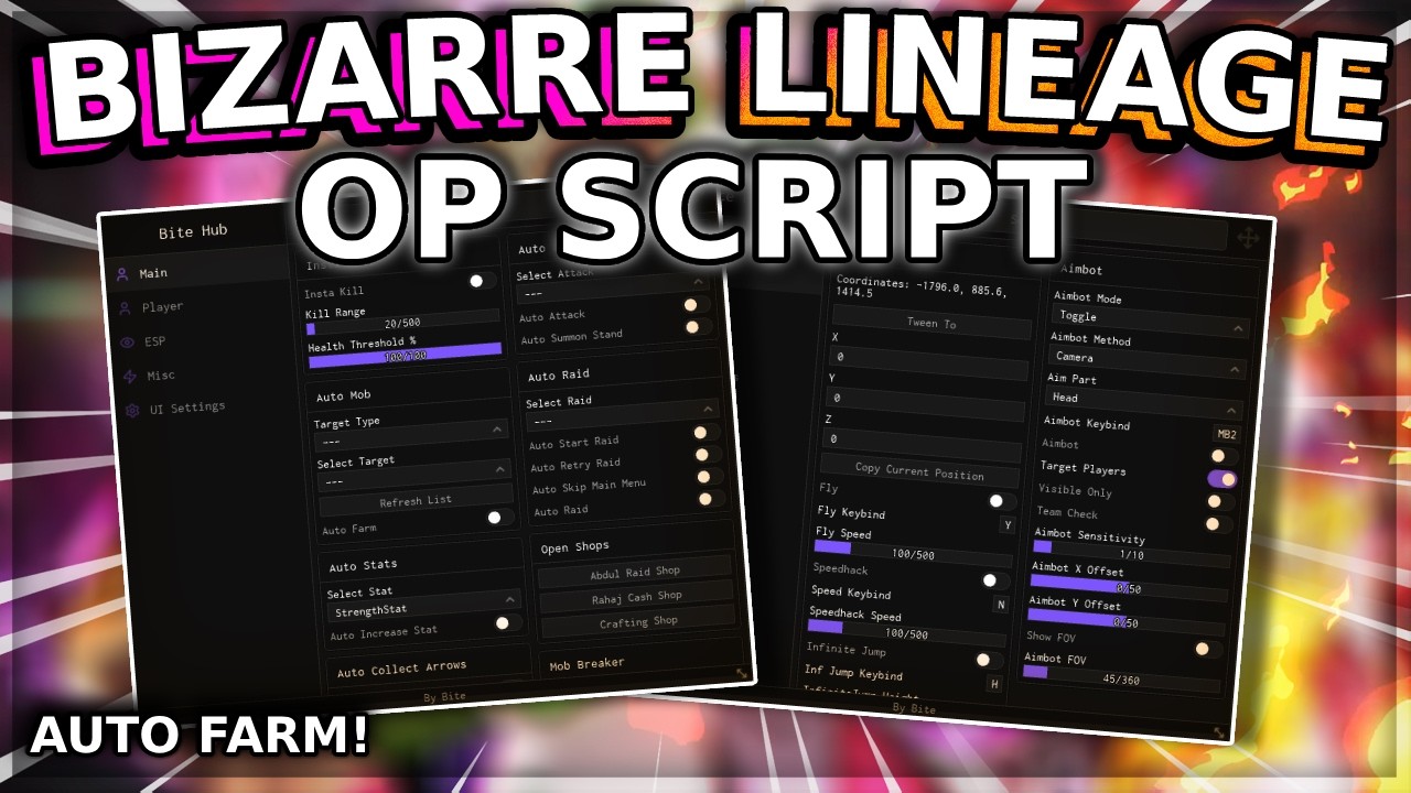 NEW | Bizarre Lineage Script | Auto Farm | *2026* - YouTube