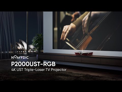 P2000UST-RGB 4K UST Triple Laser TV Projector | Your home, epic show