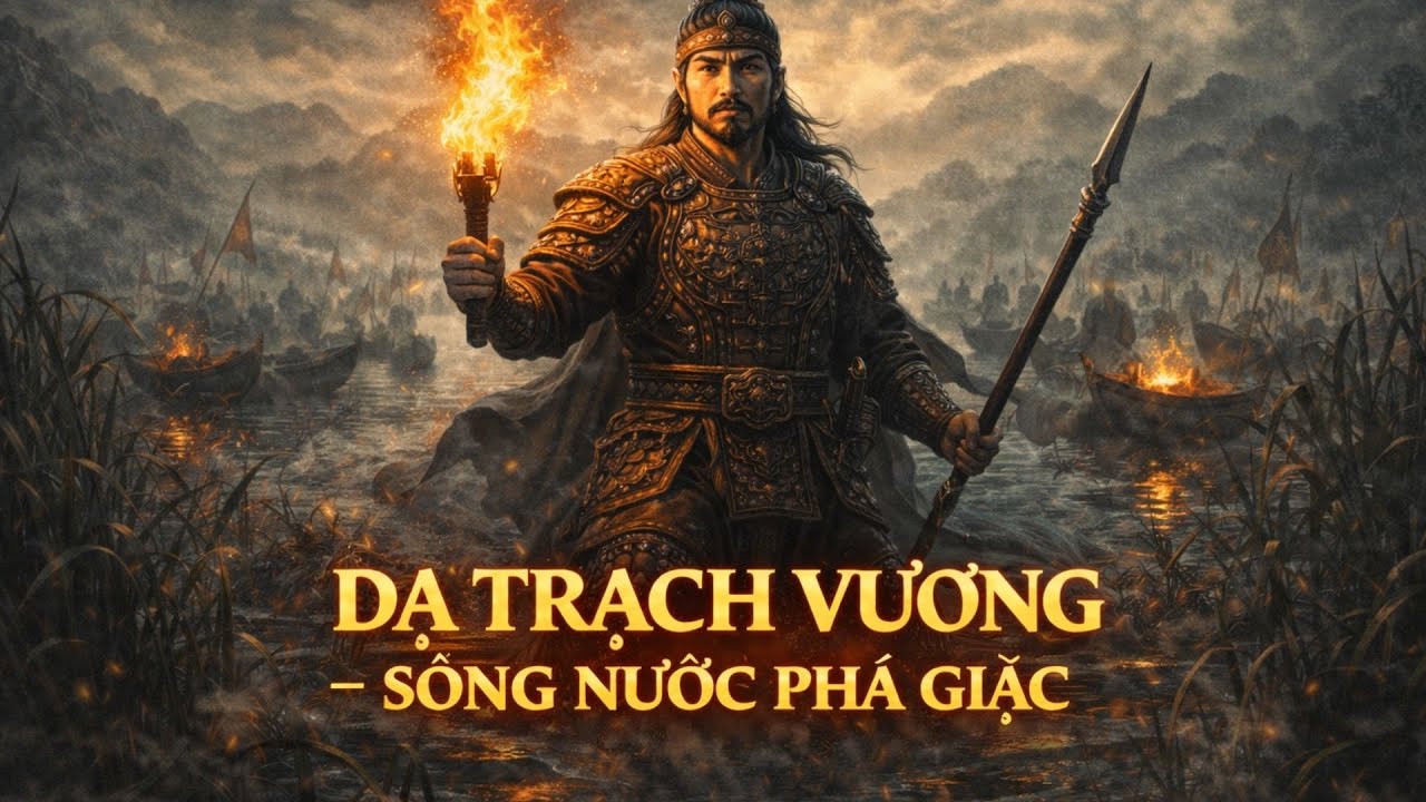 DẠ TRẠCH VƯƠNG – SÓNG NƯỚC PHÁ GIẶC | Triệu Quang Phục & Nghệ Thuật Du Kích Việt Nam | Vml Vũ Tông