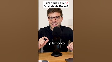 ¿Por qué no ser Analista de Datos? ❌ Tercera razón 👆 #dataanalyst  #bianalyst #datascience #shorts