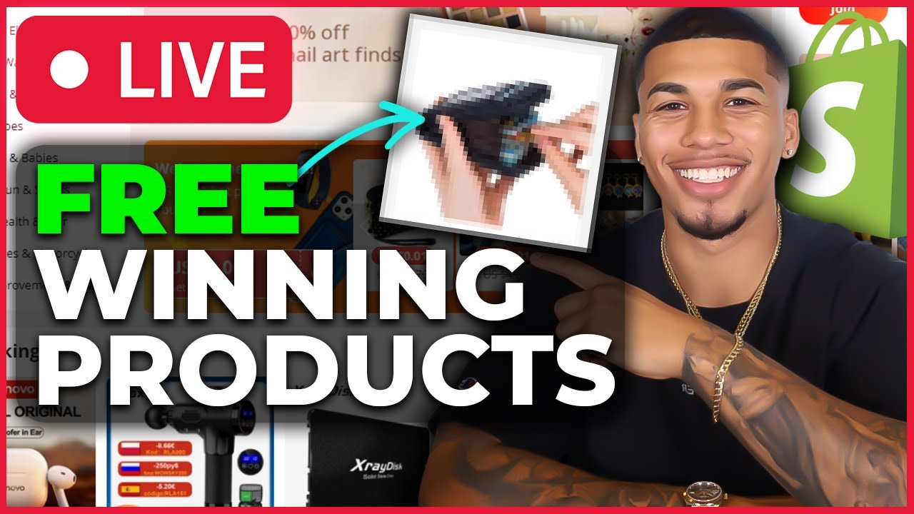 Find WINNING Products For FREE  - Shopify Dropshipping