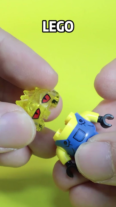 Rock Monster & Minions#lego  #shorts  #funny  #fyp