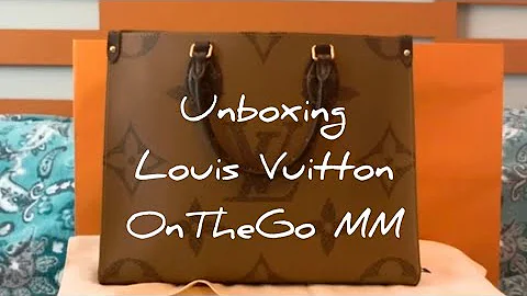Louis Vuitton OnTheGo MM unboxing