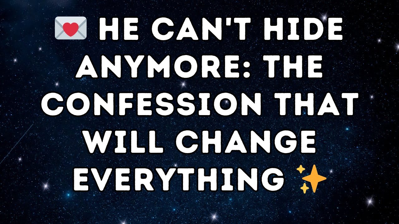 He Can't Hide Anymore The Confession That Will Change Everything YouTube