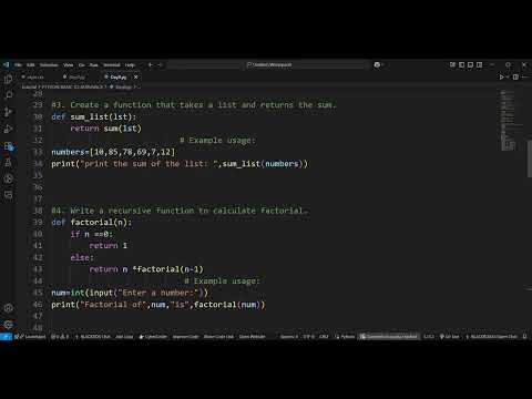 Day 8 Python Functions – Practice Problems + Mini Calculator Project | Learn Python Step-by-Step