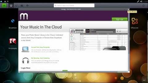 Quick View of the new Jolicloud OS 1.1