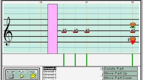 Chrono Trigger Intro Mario Paint