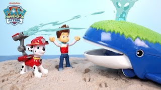 【パウ・パトロールおもちゃ】パウ・パトロール クジラをすくえ！ -  Paw Patrol Save the whale!