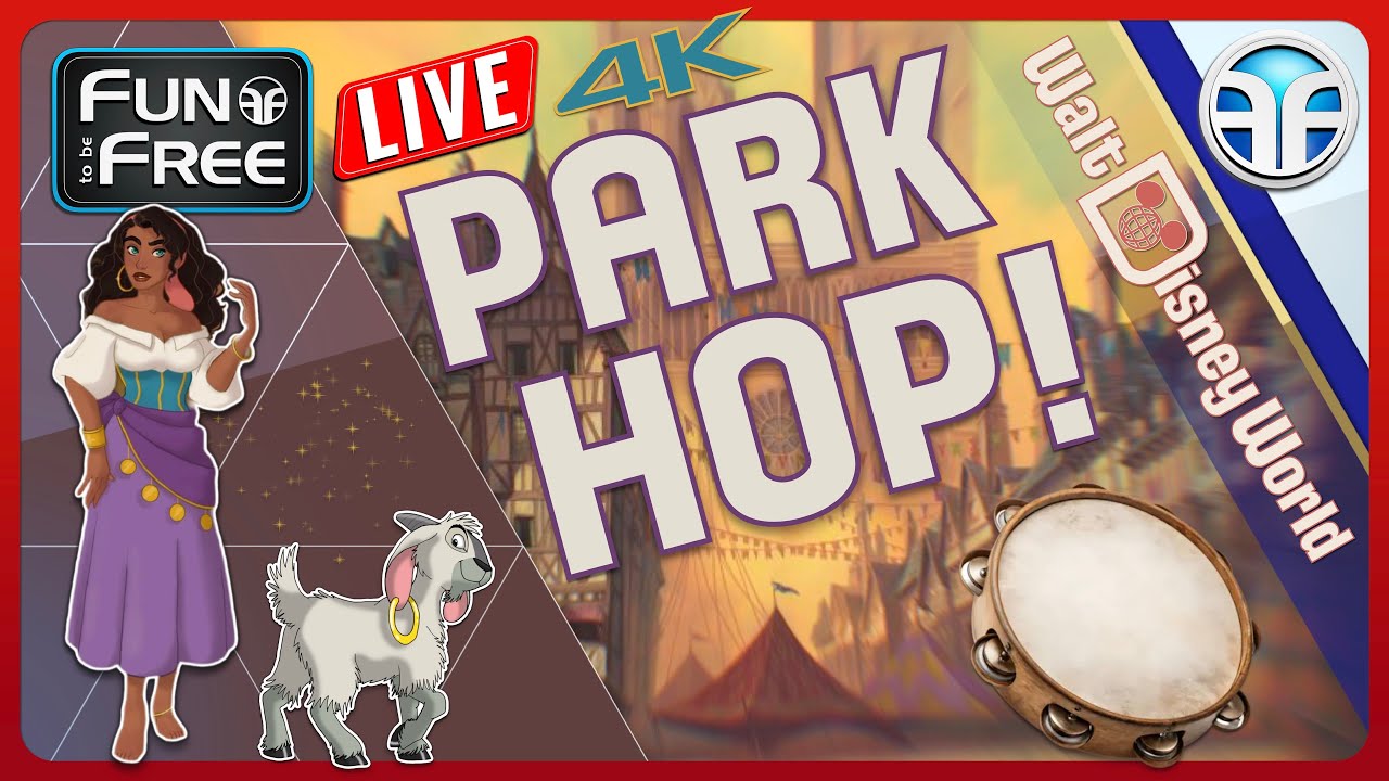 🔴 LIVE STREAM: Walking Through Walt Disney World — Full Day Park Hopping in 4K