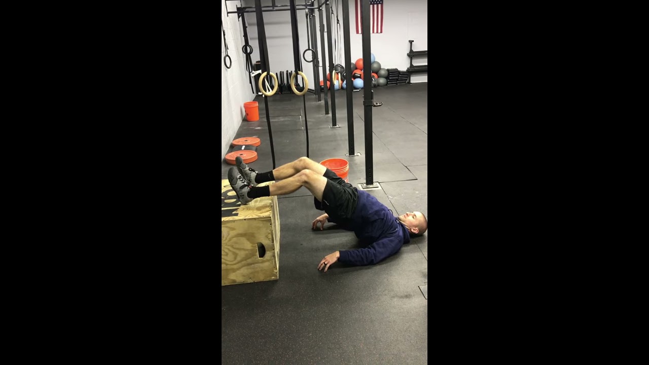 Box Hamstring Curls CrossFit