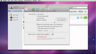 How to set up Skype voicemail - Mac