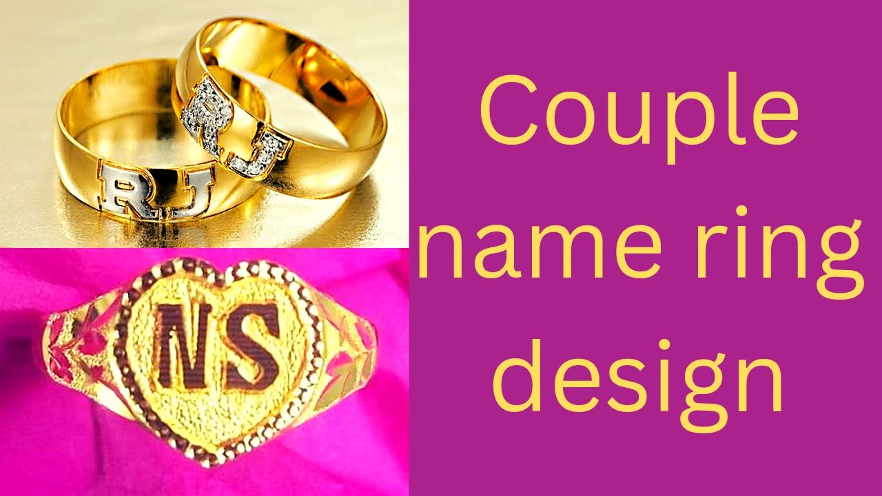 Angel Name Ring - Gold Electroplated