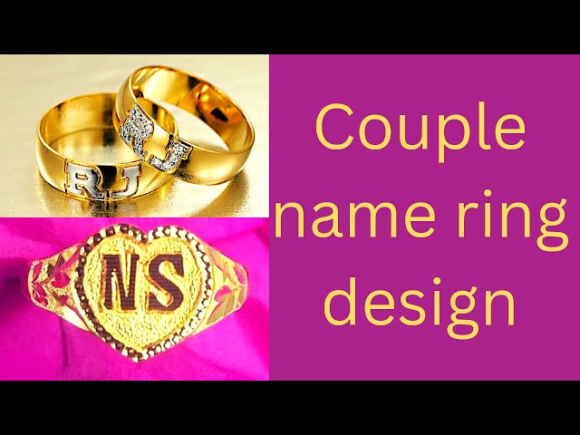 Custom name ring - Personalized rings collection