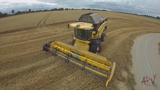 Moisson du Blé 2015 ( New Holland CX8070 )