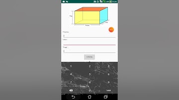 APLIKASI MENGHITUNG VOLUME BALOK MENGGUNAKAN ANDROID STUDIO