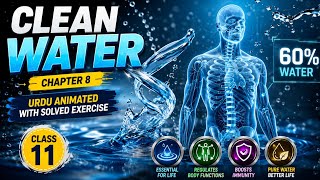 Clean Water urdu translation, 11th class English, Animated, Question Answers, 1st year English.