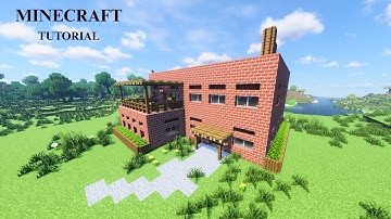How to Build a Simple Brick House | Minecraft Tutorial