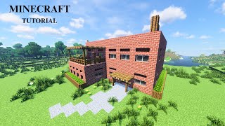 How to Build a Simple Brick House | Minecraft Tutorial
