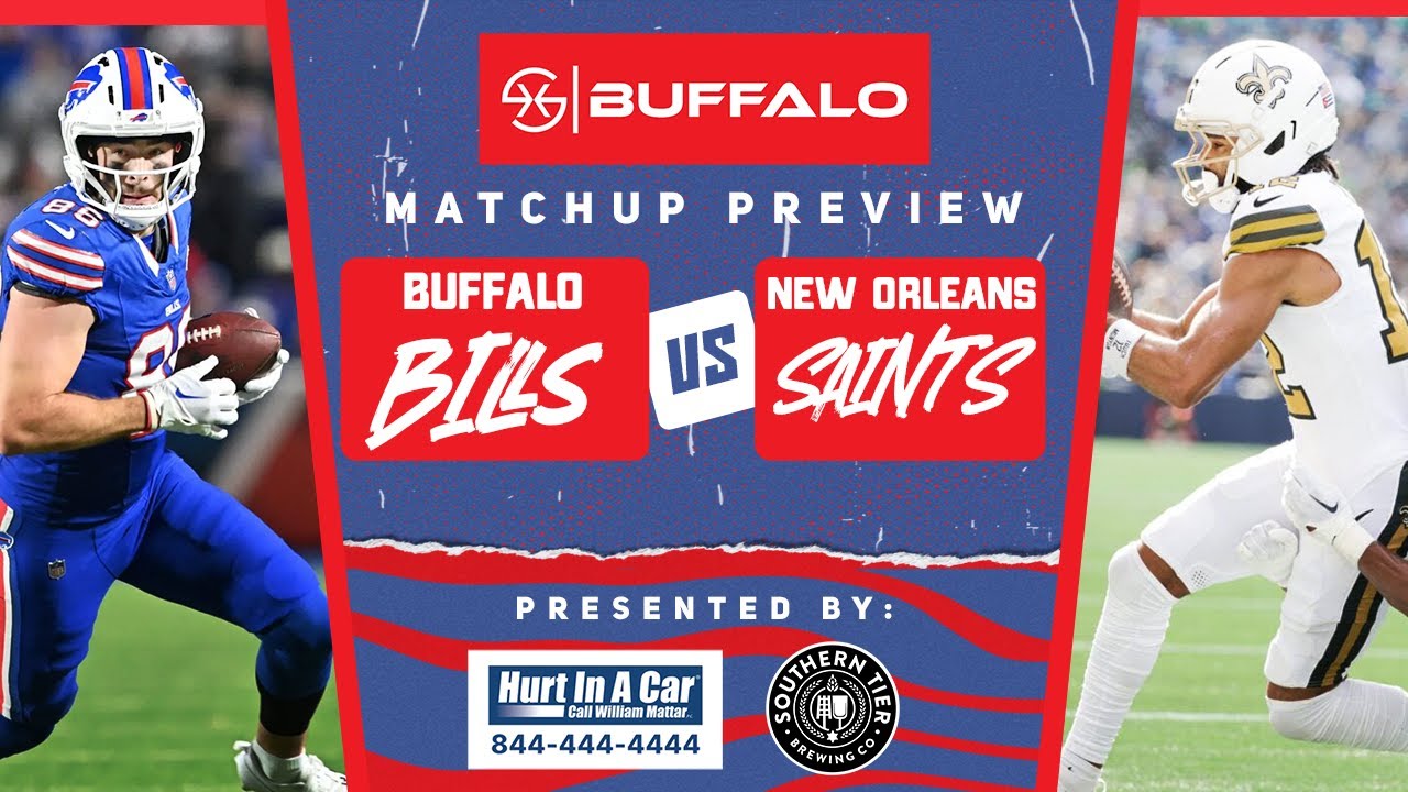 Bills vs Saints Week 4 Matchup Preview | Cover 1 Buffalo Podcast | C1 ...