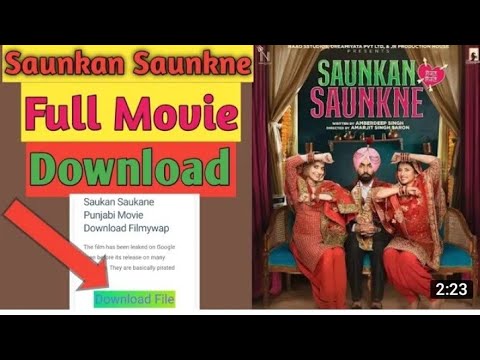 saunkan saunkne full punjabi movie download | How to download saunkan saunkne Movie | Ammy Virk 2022